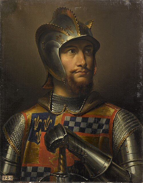 Jean II Stuart, connétable de Buchan (+ 1424), 1835, Merry-Joseph Blondel