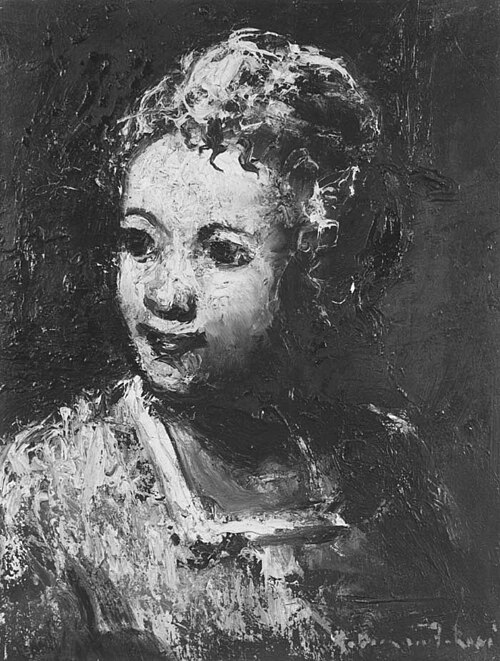 Portrait of a Rose, 1890, A. Wetering-Rosé