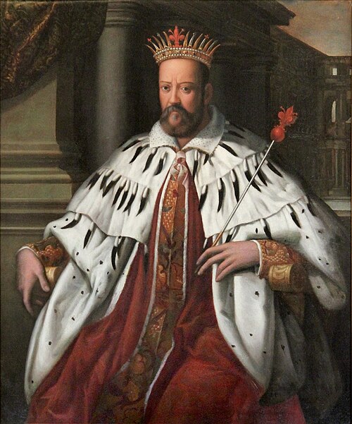 Portrait of Cosimo I de' Medici, Grand Duke of Tuscany, 1585, Giovanni Battista Naldini