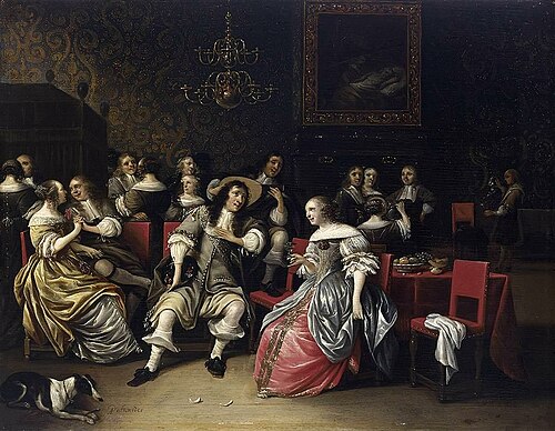 Musical Company, 1660, Antonie Palamedesz