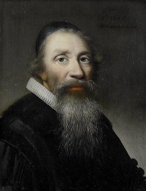 Portrait of a man, probably a clergyman, 1650, Antonie Palamedesz