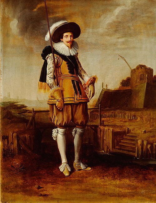 Portrait of Willem Backer (1595-1652), 1626, Antonie Palamedesz