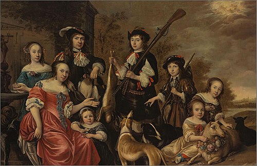 Family Group, 1665, Antonie Palamedesz