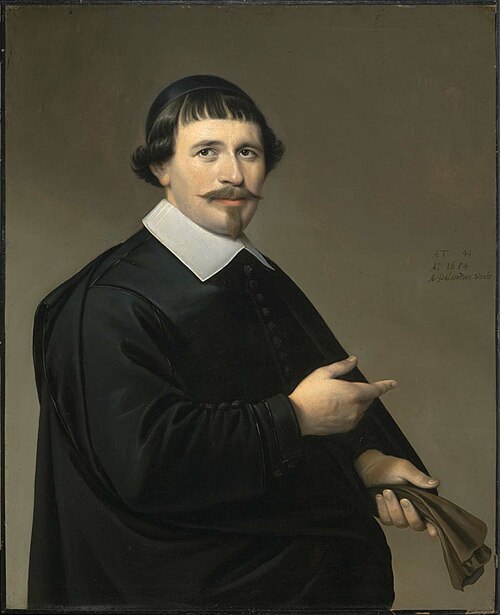 Portrait of a Minister, 1654, Antonie Palamedesz