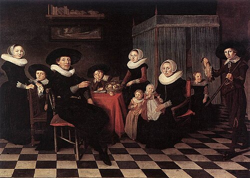 Portrait of a Family, 1635, Antonie Palamedesz