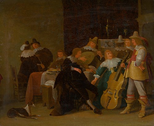 Domáci koncert, 1650, Antonie Palamedesz