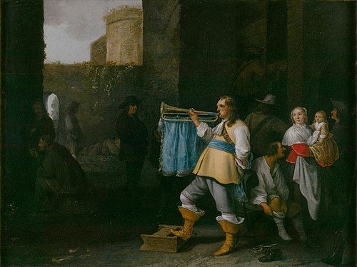 The Trumpeter, 1654, Antonie Palamedesz