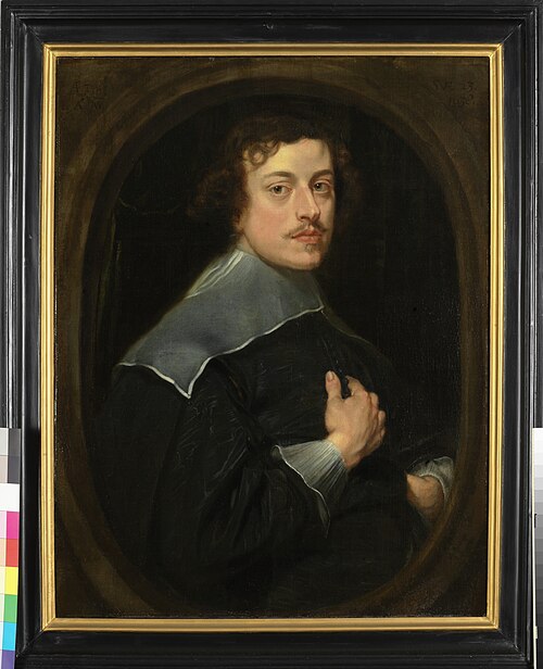 Portrait de Balthasar II Moretus, 1638, Antonie Palamedesz