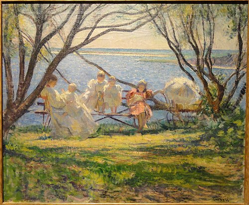 My Family at Cotuit, 1900, Edmund Tarbell