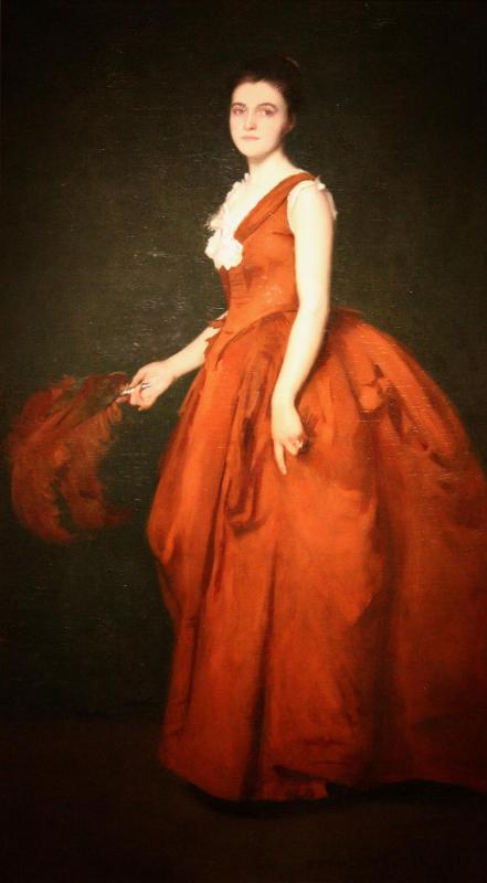 Portrait of Madame T, 1888, Edmund Tarbell