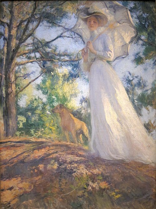 On Bos’n’s Hill, 1901, Edmund Tarbell