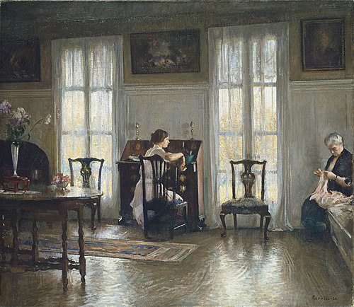 Mother and Mary, 1922, Edmund Tarbell