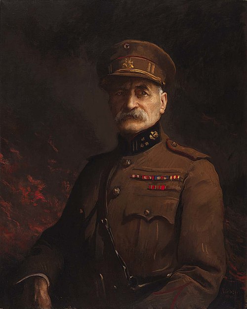 General Georges Leman, Commander of the Fortified Town of Liege, 1919, Edmund Tarbell