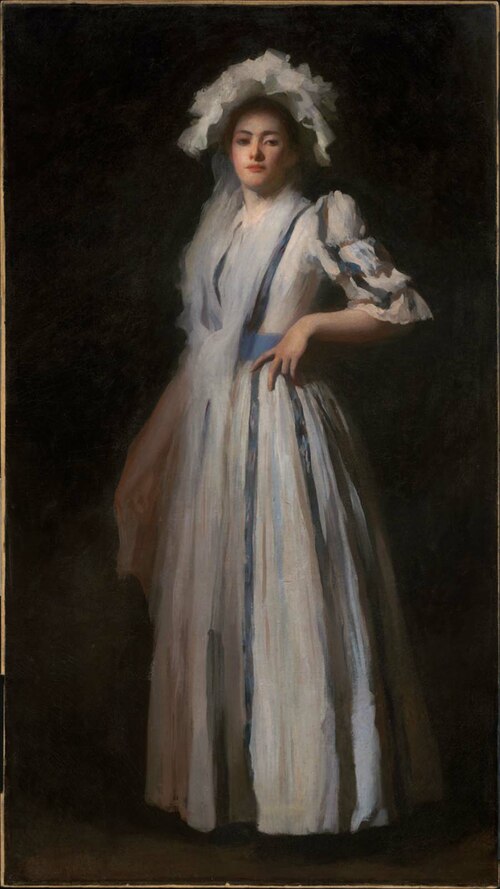My Sister Lydia, 1888, Edmund Tarbell
