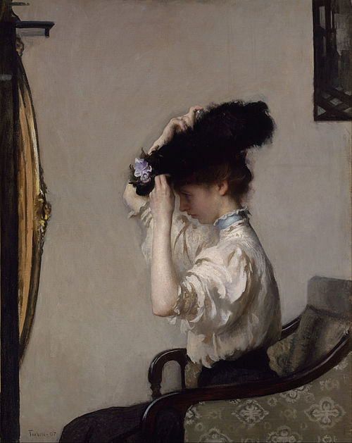 Préparation pour la matinée, 1907, Edmund Tarbell