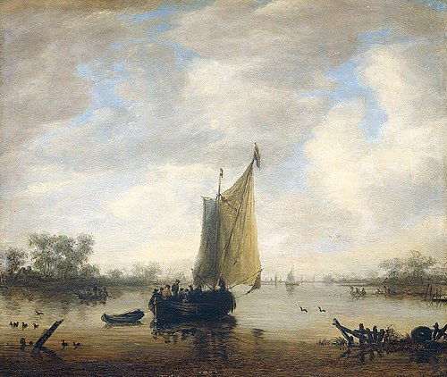 River view, 1650, Jeronymus van Diest II