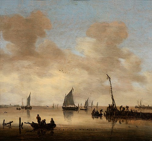 Calm Sea, 1630, Jeronymus van Diest II