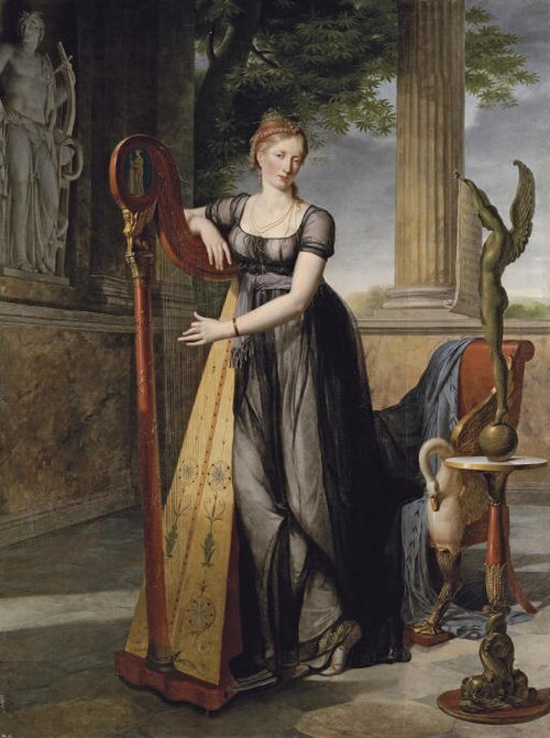 Portrait de Marie-Denise Smits, née Gandolphe, 1798, Jean-Joseph Ansiaux