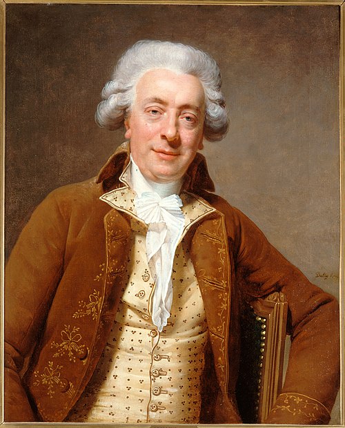 Portrait de Claude-Nicolas Ledoux(1736-1806), architecte, 1785, Michel Martin Drolling