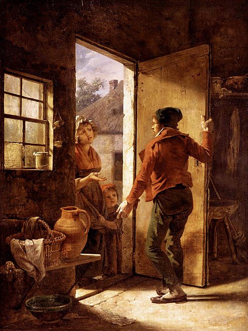 Alms to the Poor, 1750, Michel Martin Drolling