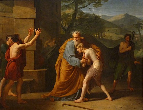 Le retour de l'enfant prodigue, 1806, Michel Martin Drolling