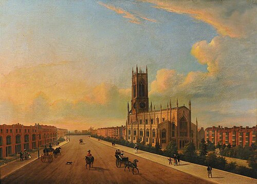 St Peter's Church, 1830, Matthew Urlwin Sears