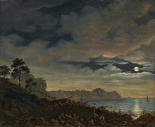 View of Cape Arkona in Rügen, , Johann Friedrich Boeck