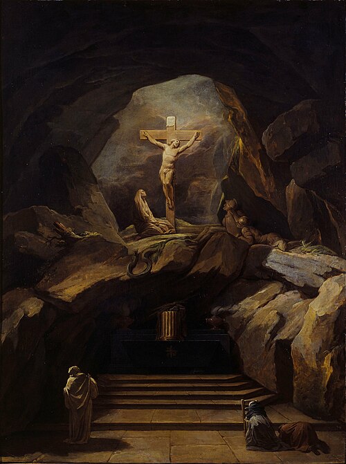 Chapelle du Calvaire de l'église Saint-Roch, 1765, Nicolas-Bernard Lépicié
