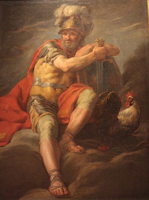 Henri IV en dieu Mars, 1772, Nicolas-Bernard Lépicié
