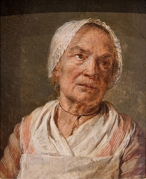 Tête de vieille femme, , Nicolas-Bernard Lépicié