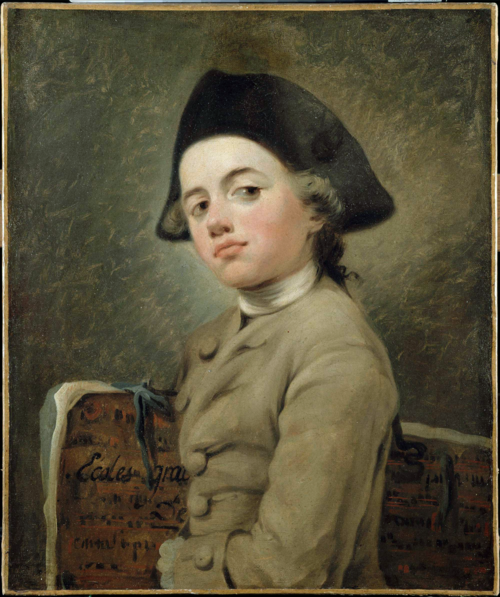 Le Dessinateur, buste, 1775, Nicolas-Bernard Lépicié