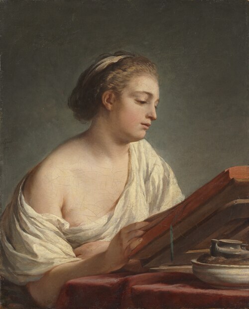 Woman Reading, 1769, Nicolas-Bernard Lépicié