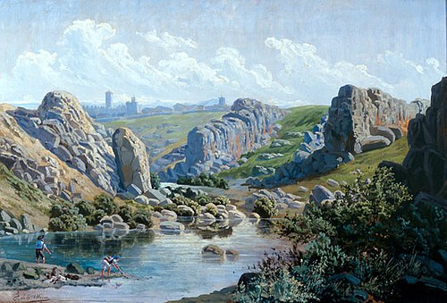Un recuerdo de Lozoya, 1879, Francisco Fernández de la Oliva