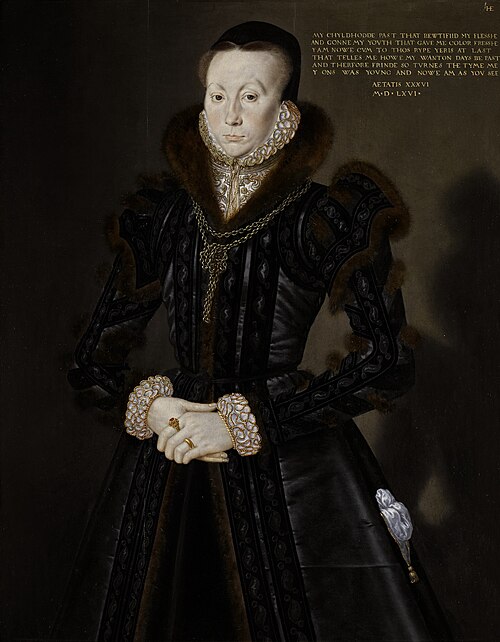 Joan Thornbury, Mrs Richard Wakeman, 1566, Hans Eworth