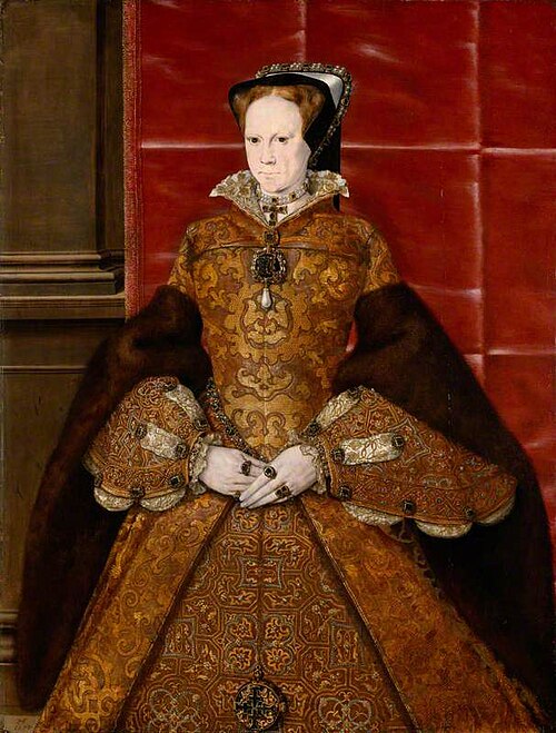 Mary I (1516–1558), Queen of England and Ireland, 1554, Hans Eworth