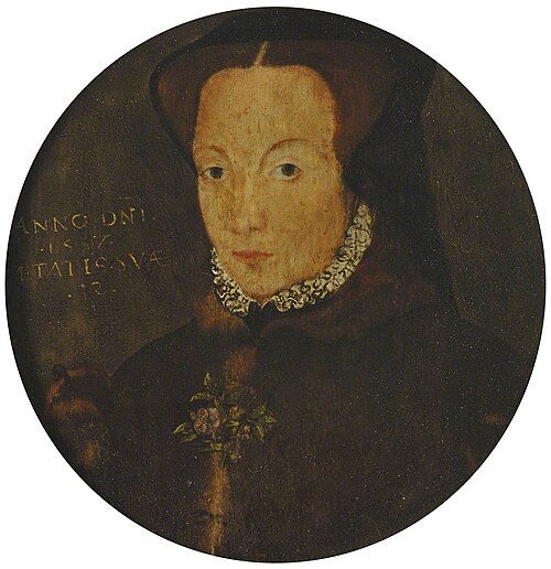 Portrait of an Unknown Lady, Aged 32 (formerly identified as Queen Mary), 1557, Hans Eworth
