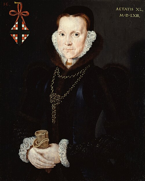 Elizabeth Roydon, Lady Golding, 1563, Hans Eworth