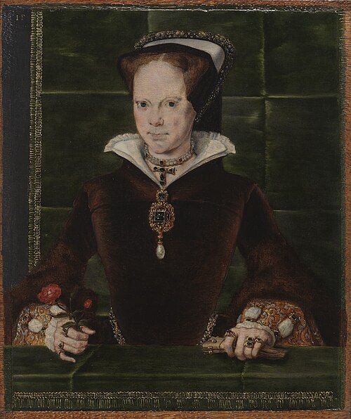 Reine Marie Ire, 1554, Hans Eworth