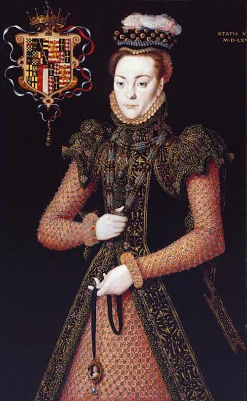 Portrait of an Unknown Lady, 1566, Hans Eworth