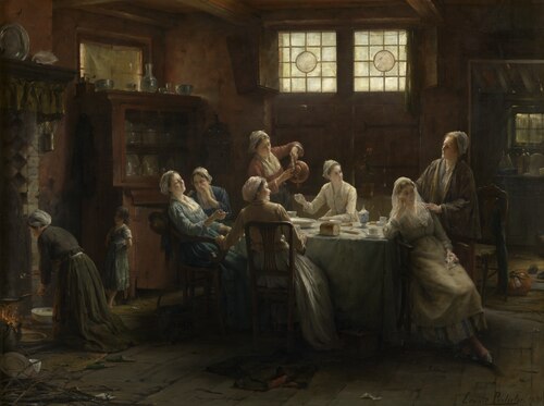 A Bit of Teasing, 1891, Edward Antoon Portielje