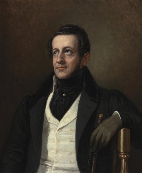 Ángel de Saavedra duque de Rivas (copia), 1881, Gabriel Maureta Aracil