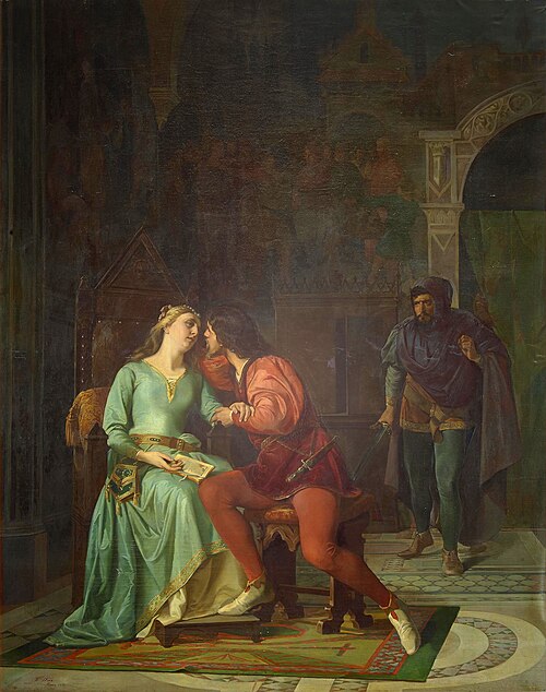 Francisca de Rímini, 1866, Francisco Díaz Carreño