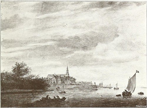 River scene, 1640, Salomon van Ruysdael