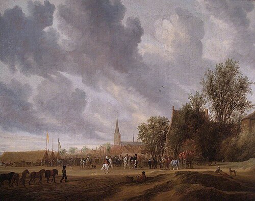 The Horse Fair, , Salomon van Ruysdael