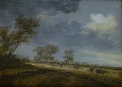 Dutch Landscape, 1650, Salomon van Ruysdael