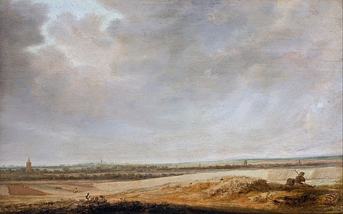 Landscape with Cornfields, 1638, Salomon van Ruysdael