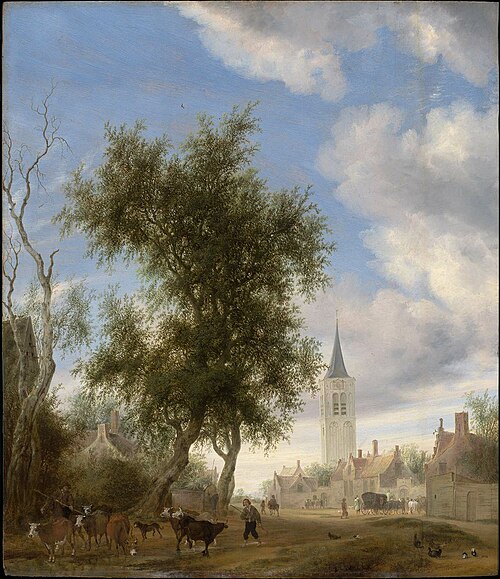 View of Beverwijk, 1646, Salomon van Ruysdael