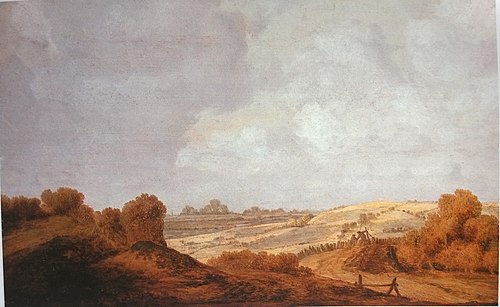 Dune Landscape on Walcheren, 1628, Salomon van Ruysdael