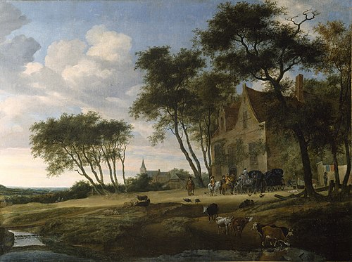 The Halt, 1661, Salomon van Ruysdael