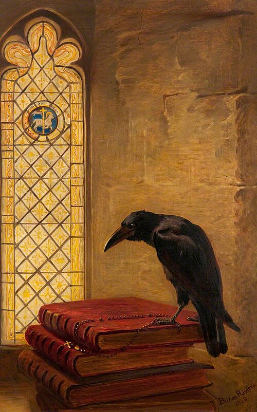 A Saint, from the 'Jackdaw of Rheims', 1868, Briton Rivière